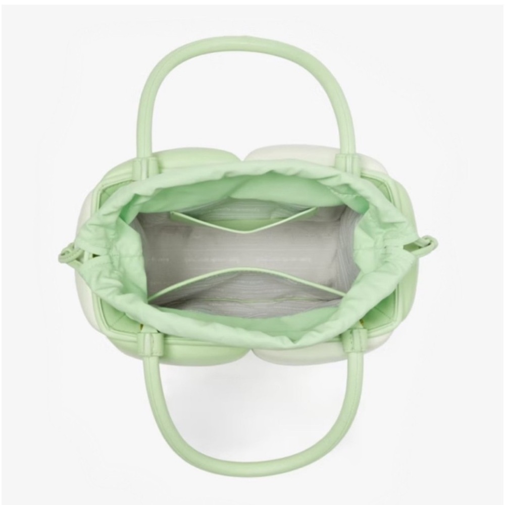 Kate Spade Lime Green,white Puffer Crossbody - Picture 5 of 7